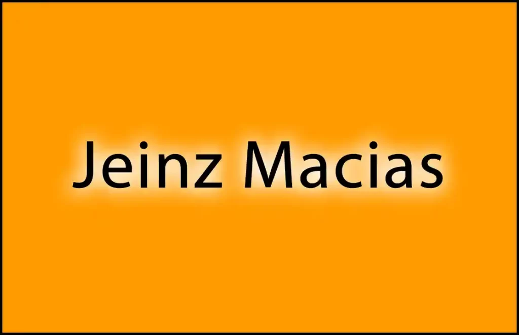 Jeinz Macias