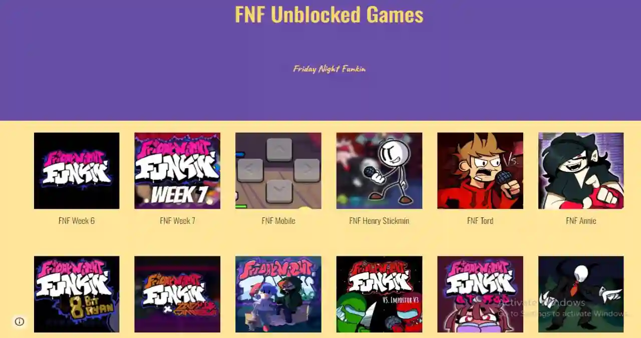 Unblocked FNF