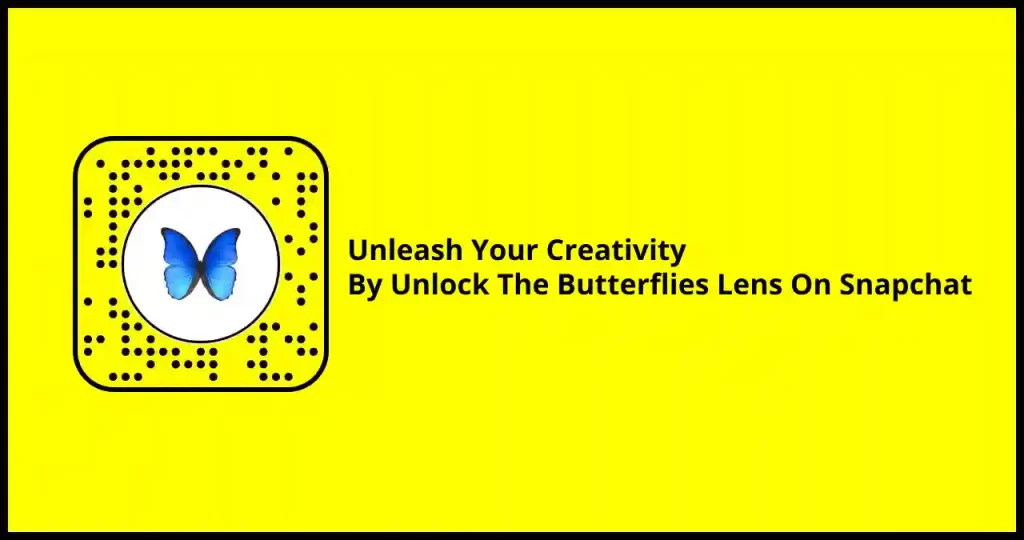 Unlock The Butterflies Lens On Snapchat
