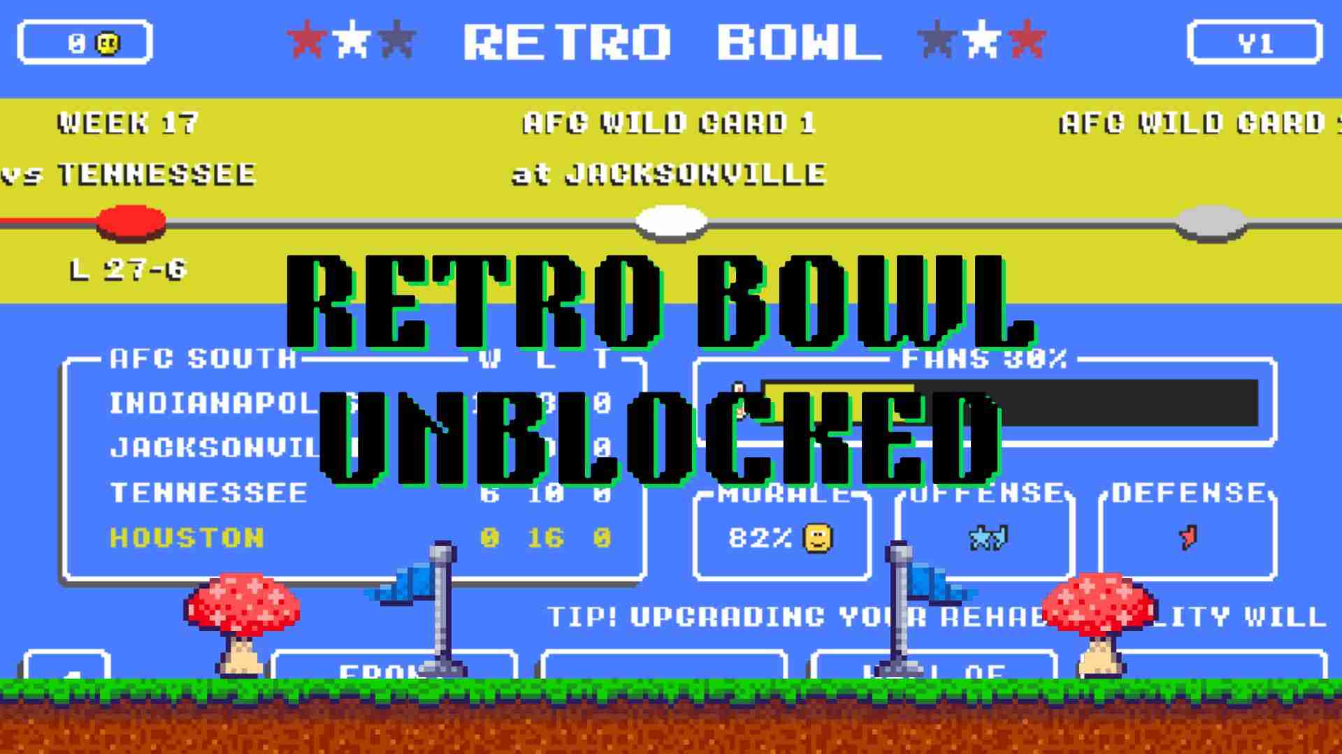 Retro Bowl Unblocked Gameplay Tips for Victory