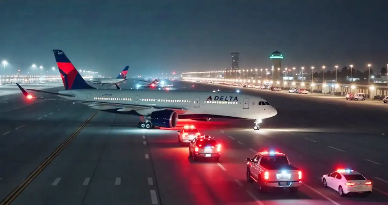 What caused Delta flight DL275 diverted to LAX- fact unfolds