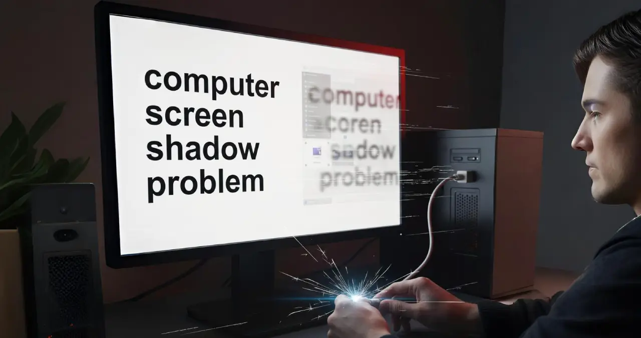 Computer Screen Shadow Problem: Causes Behind And Ways To Fix
