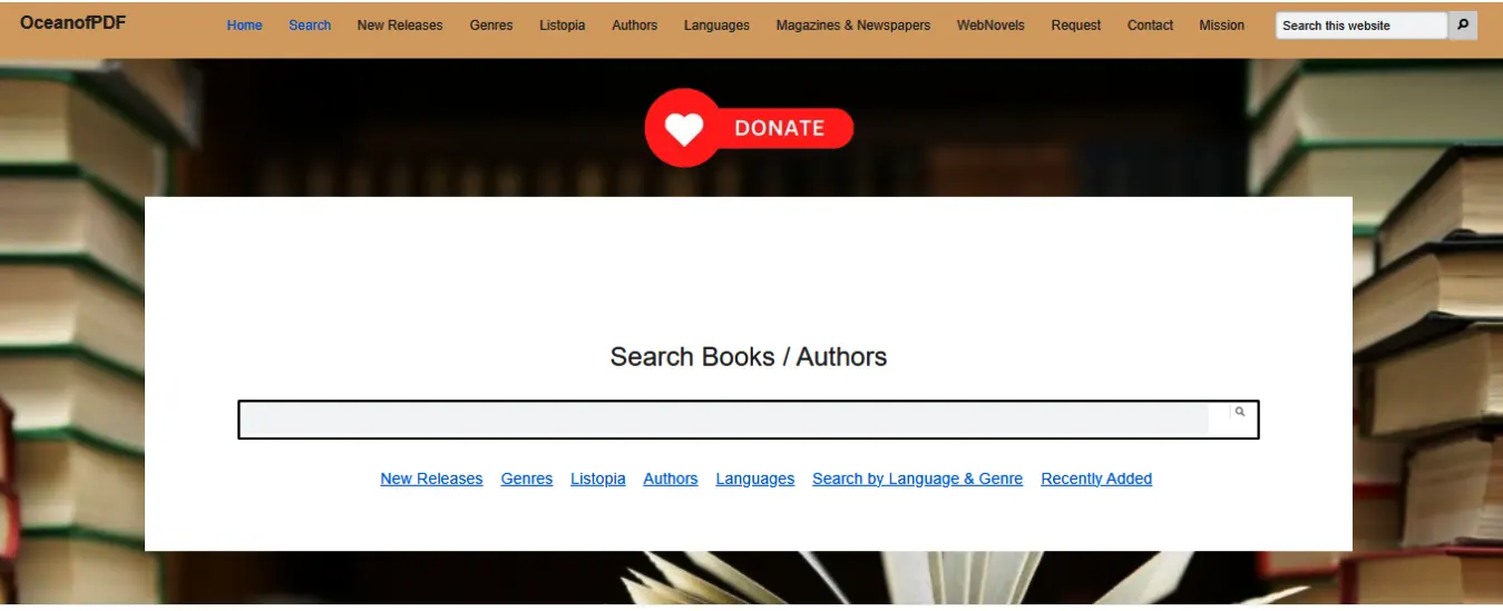 OceanofPDF Instant Accessibility Of PDF Online, Free Of Cost
