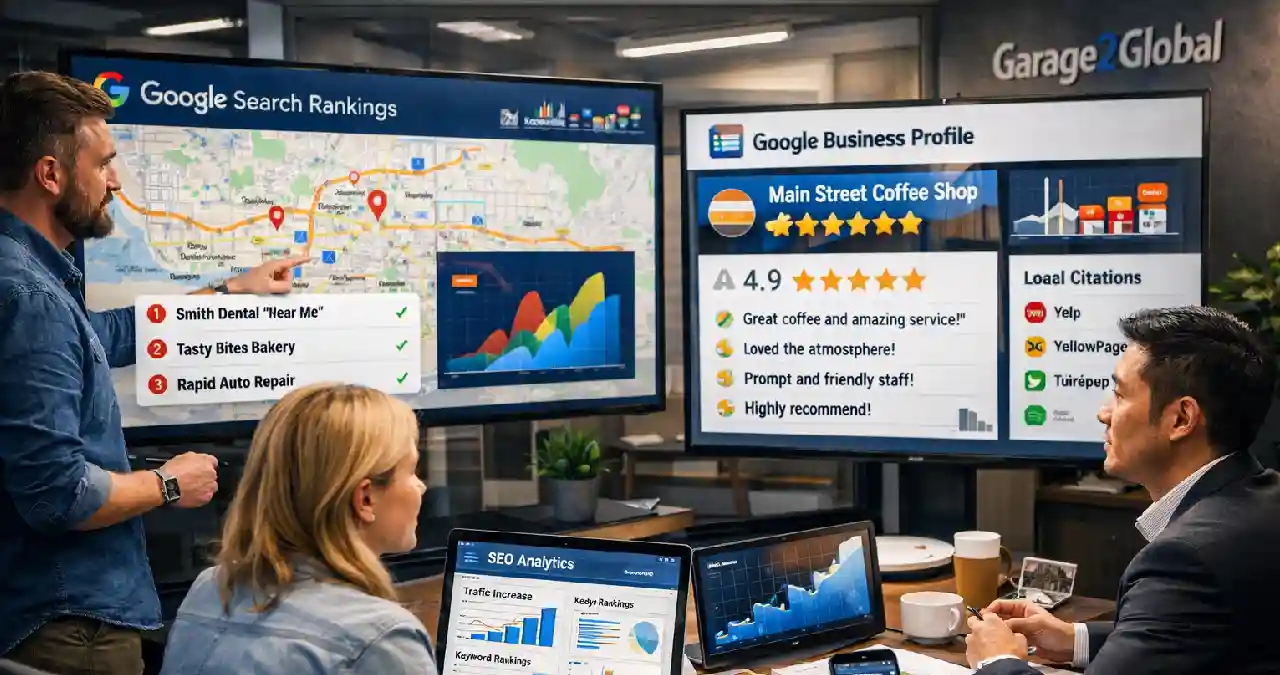 Local Seo Services By Garage2Global: Driving Local Traffic Made Easy