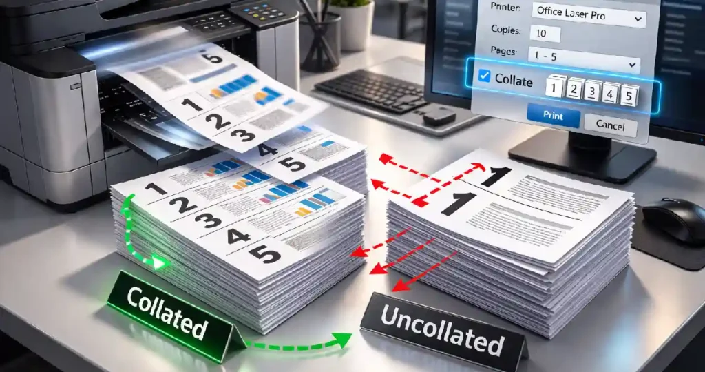 What does collate mean when printing? The A-Z Collation Guide