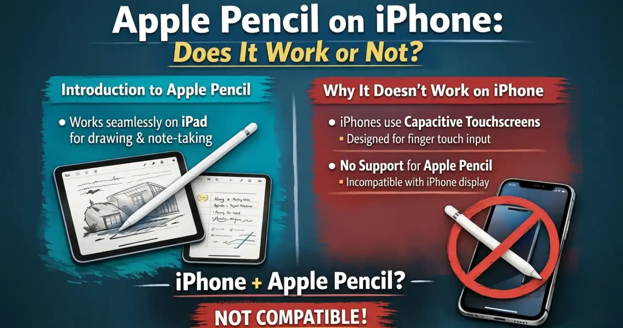 Do Apple Pencils work on iPhones- All You Need To Know