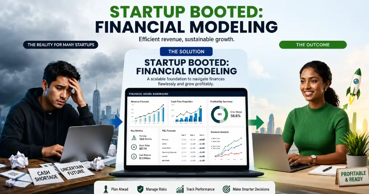 Startup Booted Financial Modeling: Key Components, Tools & Mistakes to Avoid
