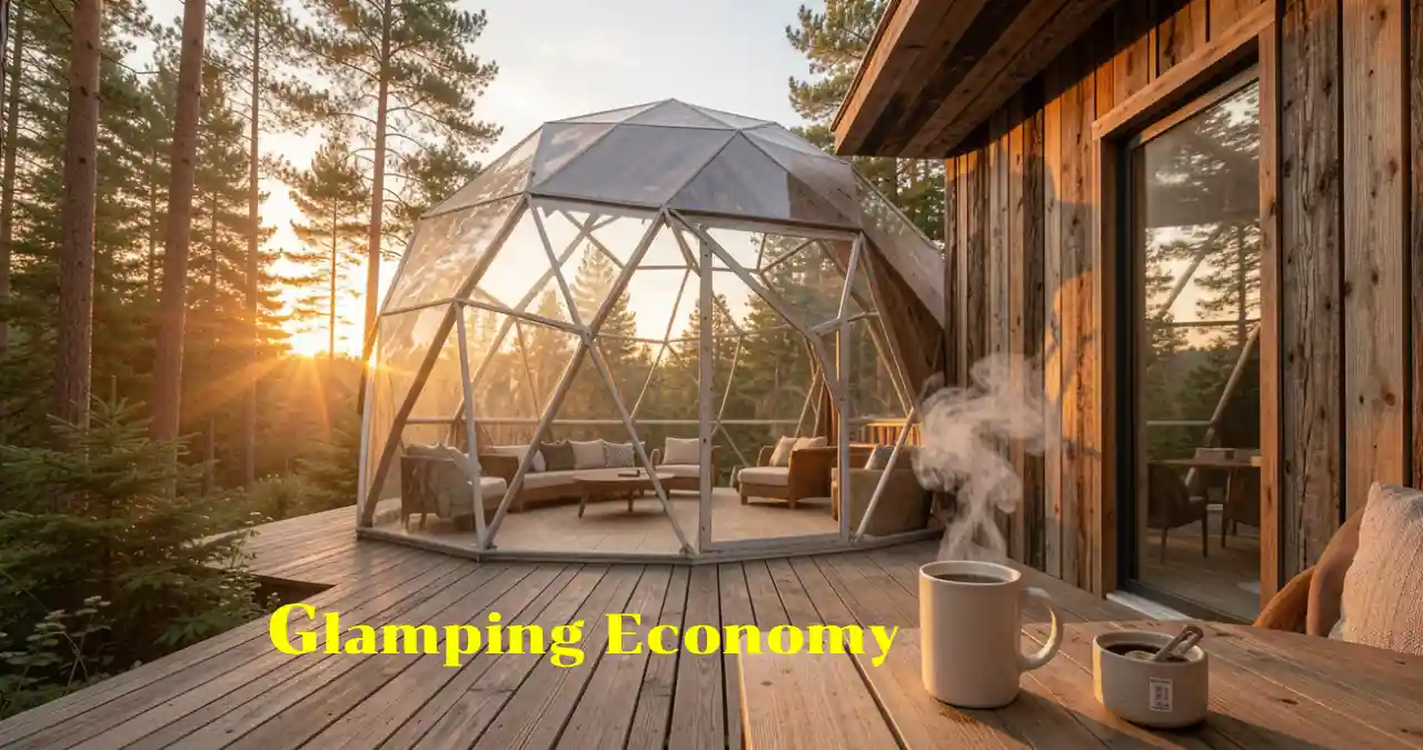The Rise of the Glamping Economy: Statistics, Trends and Future