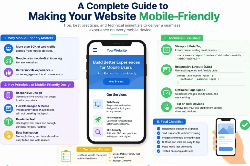 A Complete Guide to Making Your Website Mobile-Friendly