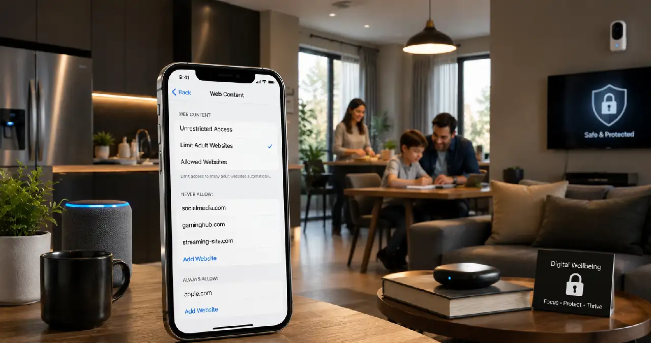 How to block a website on iPhone
