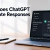 How Does ChatGPT Generate Responses