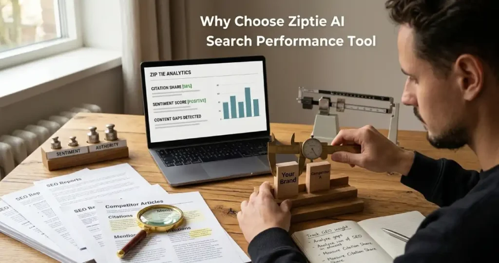 Why Choose ZipTie AI Search Performance Tool? Reasons It Wins